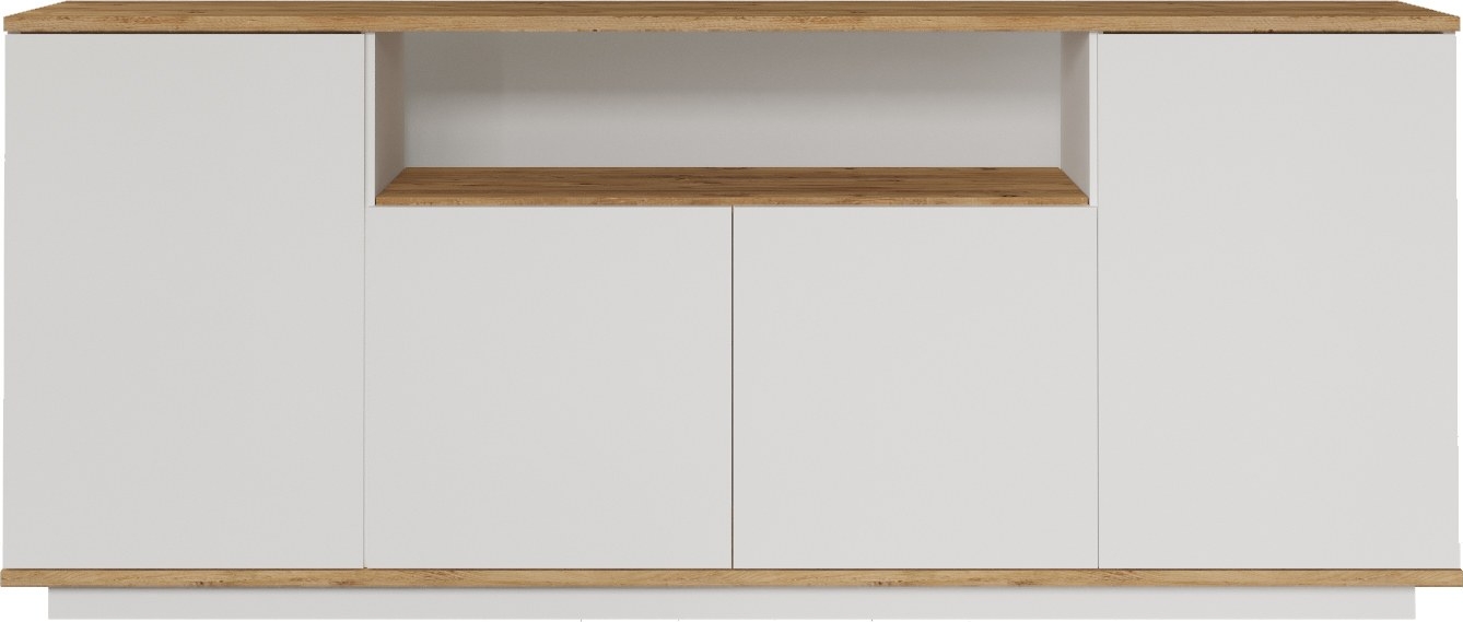 Future dressoir 15 - Grenen/wit