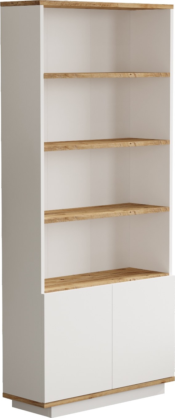 Future bokhylla 16 - Furu/vit