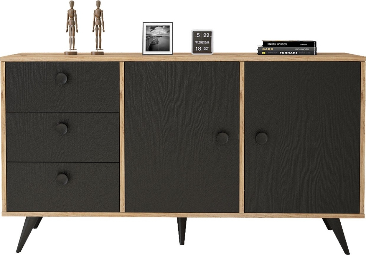 Vilamo sk�nk 9 - Furu/svart