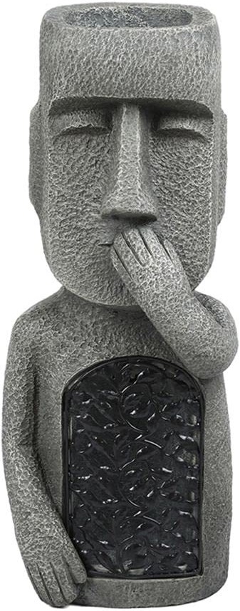 Mudo vaas - Grijs/zwart