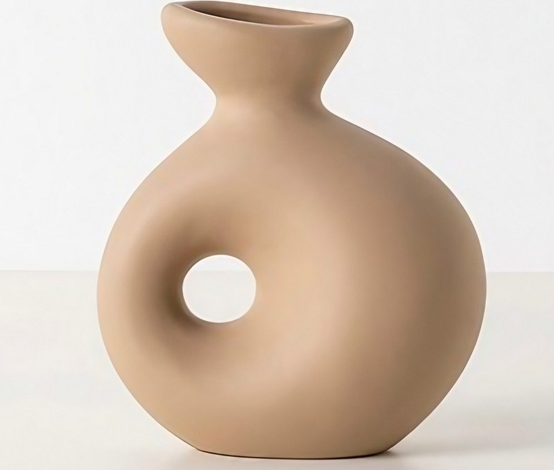 Etendi vaas - Lichtbruin
