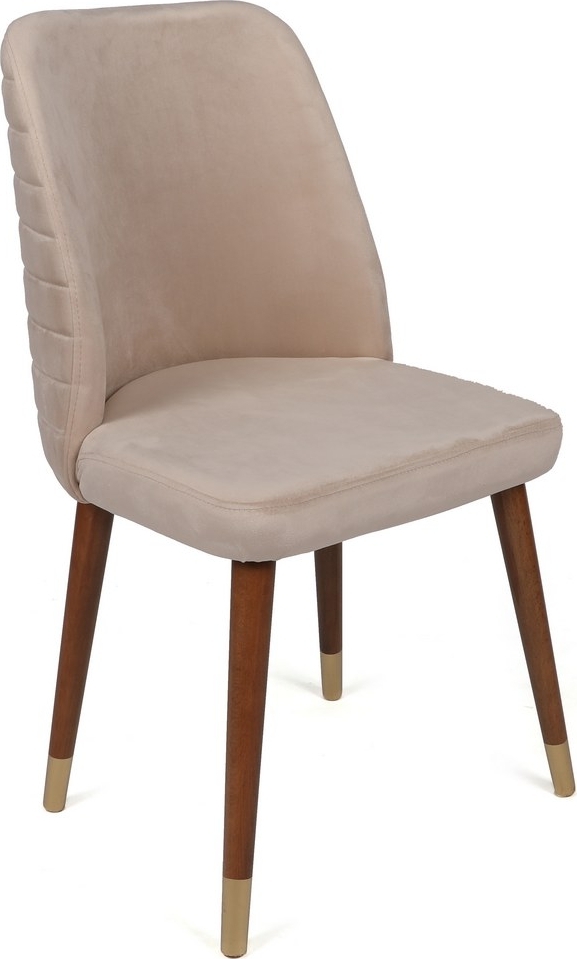 Hugo eetkamerstoelen set - Creme/goud Hugo eetkamerstoelen set - Creme/goud