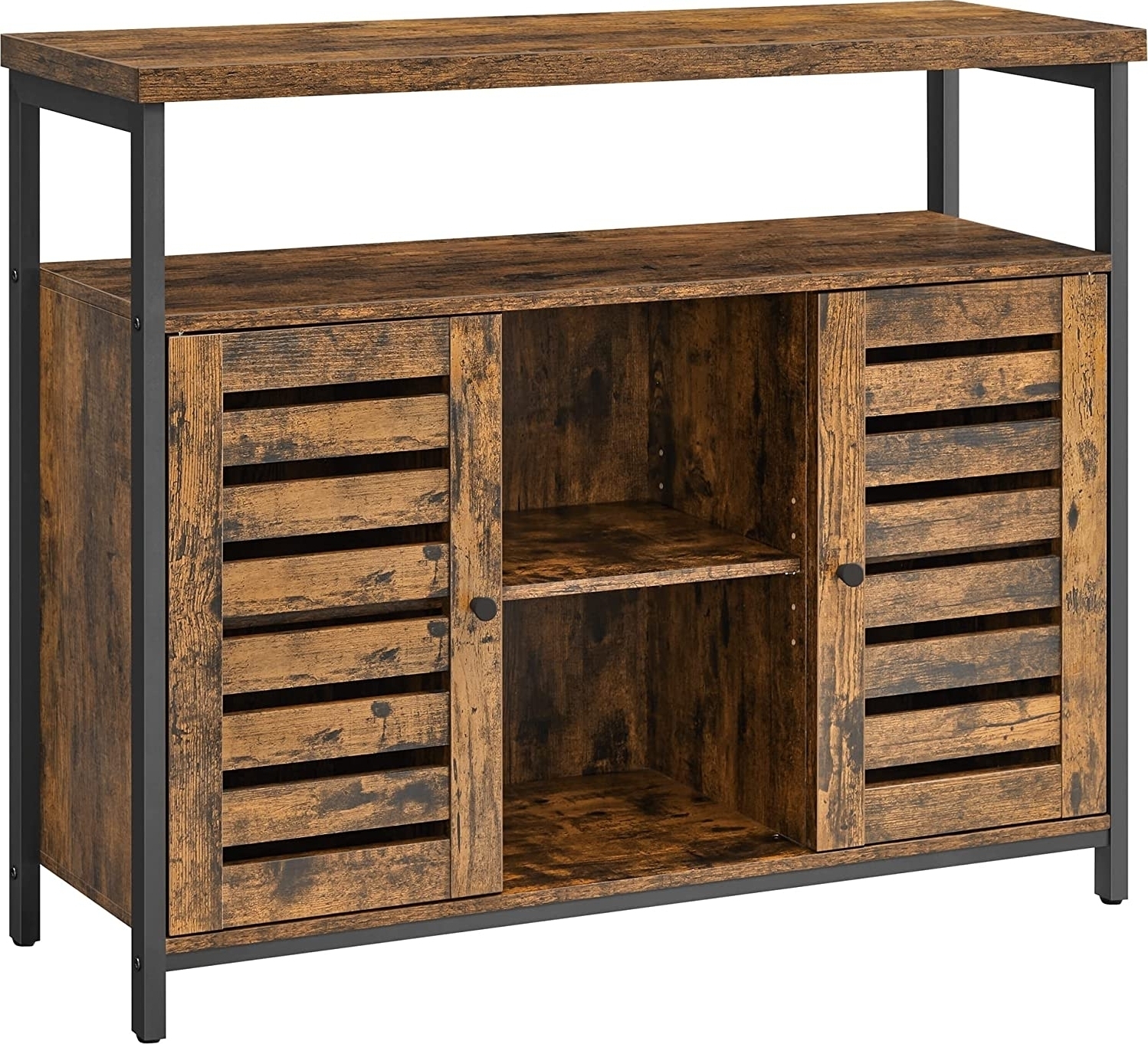 Vilgot dressoir - Bruin/zwart Vilgot dressoir - Bruin/zwart