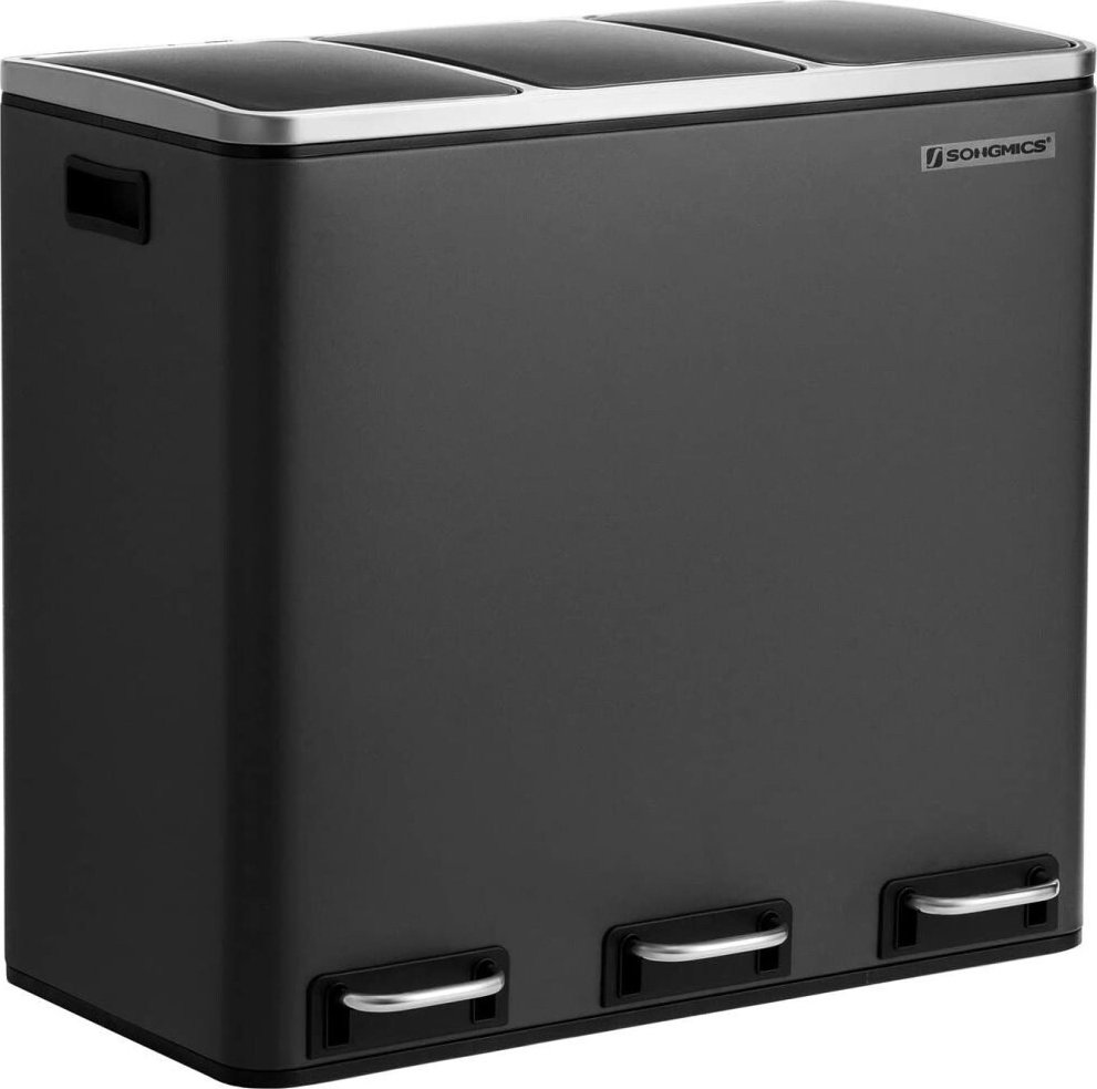 Daloa soptunna 54 l - Svart