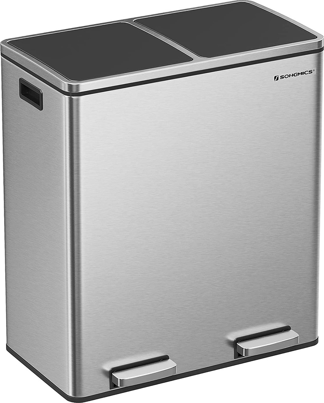 Daloa soptunna 60 l - Silver