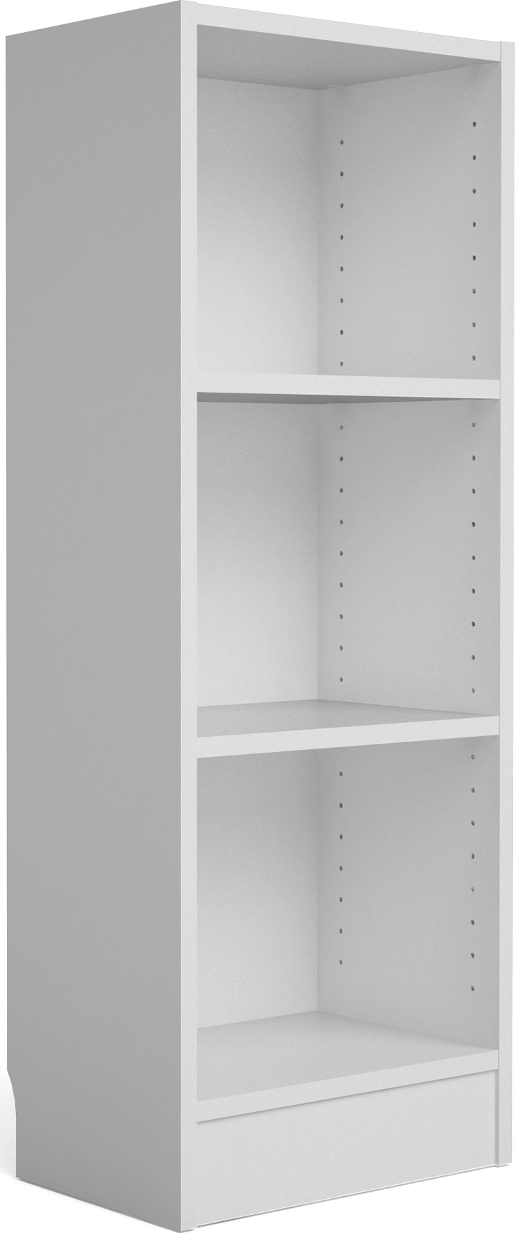 Basic lage boekenkast - Wit