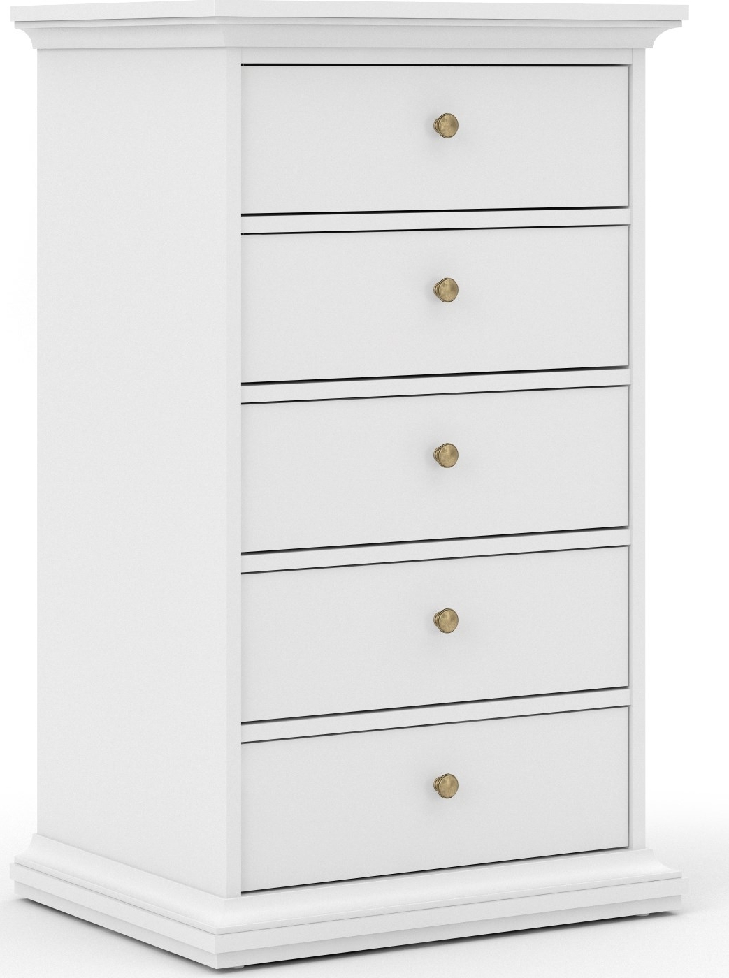 Paris ladekast met 5 lades - Wit