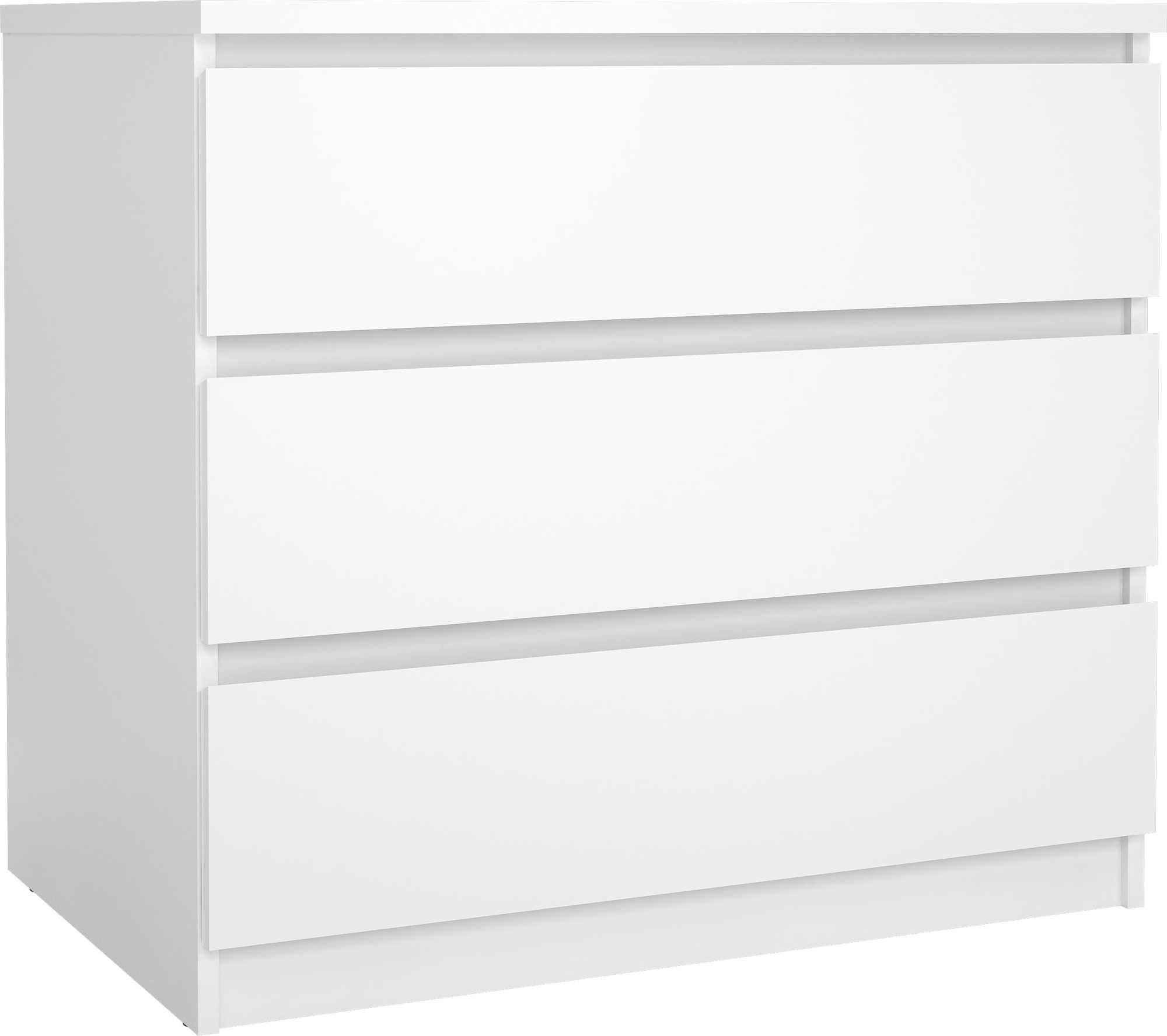 Naia ladekast met 3 lades - Wit