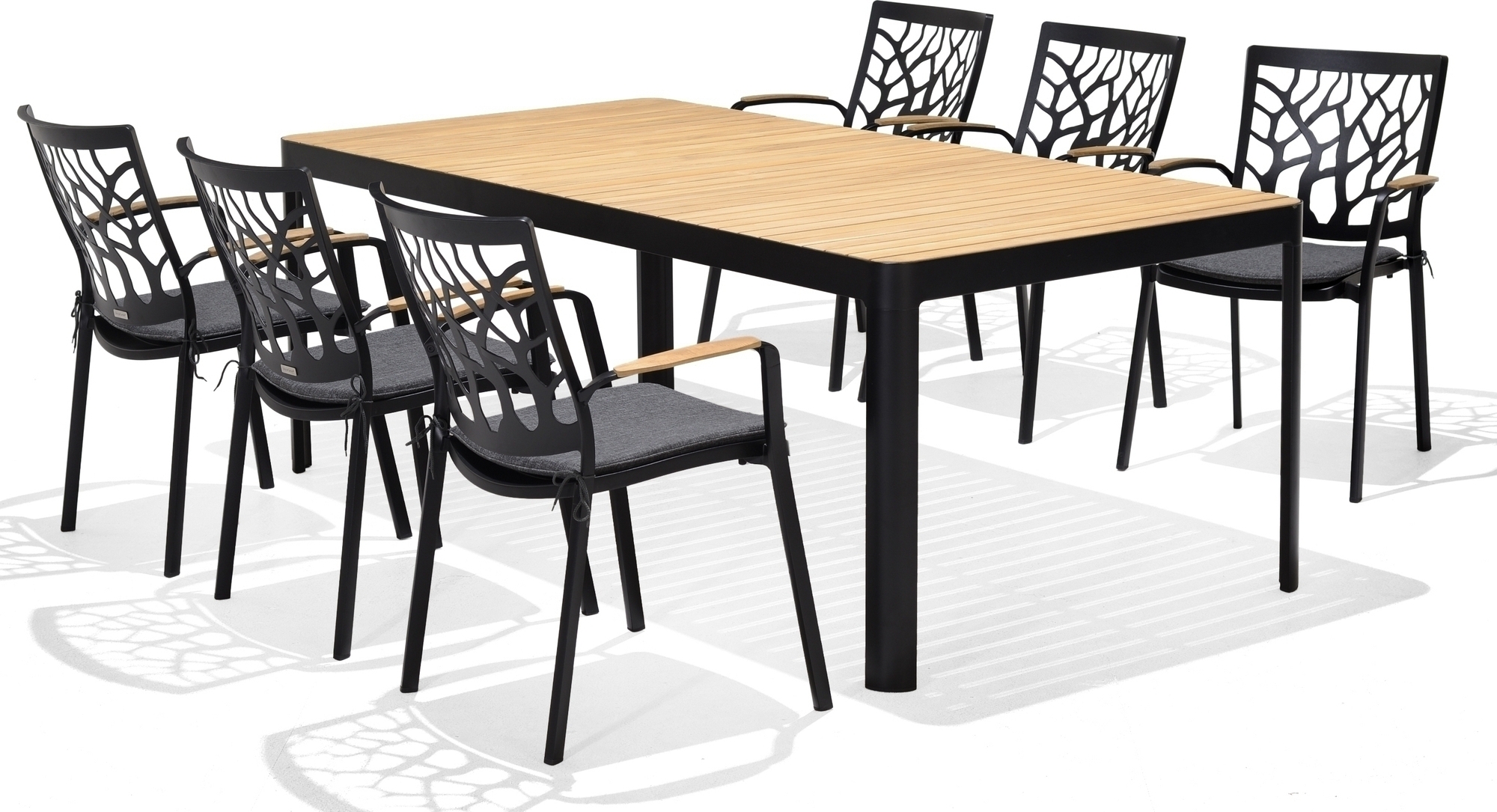 Portals matgrupp 15 - Svart/teak