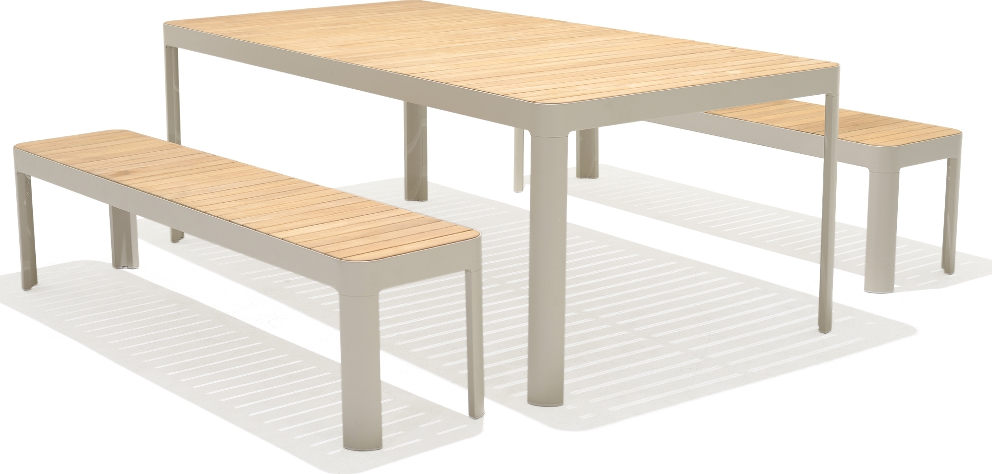 Portals matgrupp 21 - Vit/teak