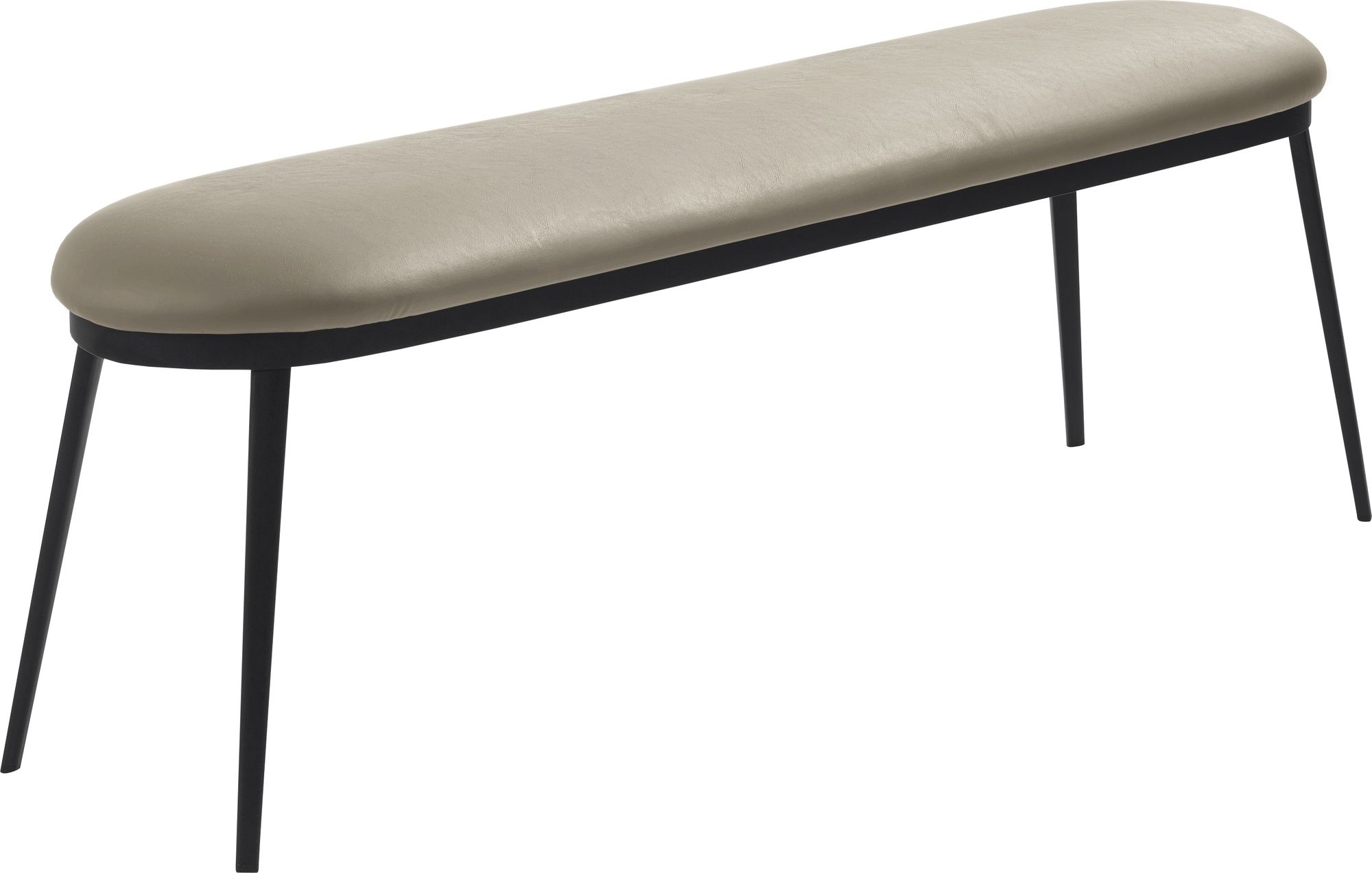 Billy bank in grijs PU Billy bank in grijs PU