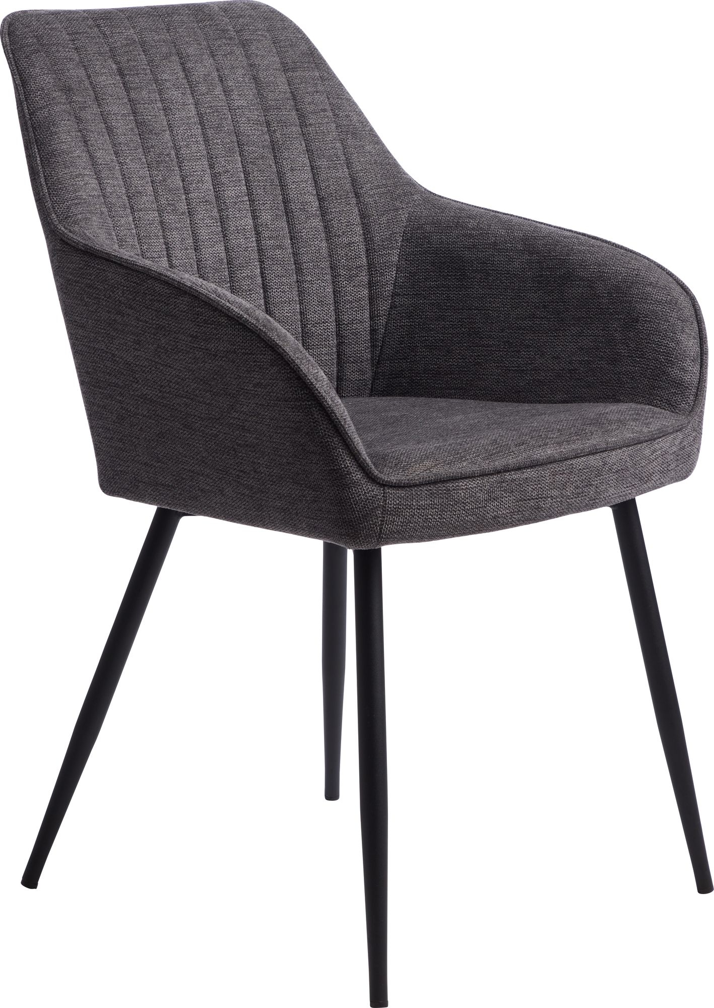 Casco fauteuil - Donkergrijs gestreept patroon