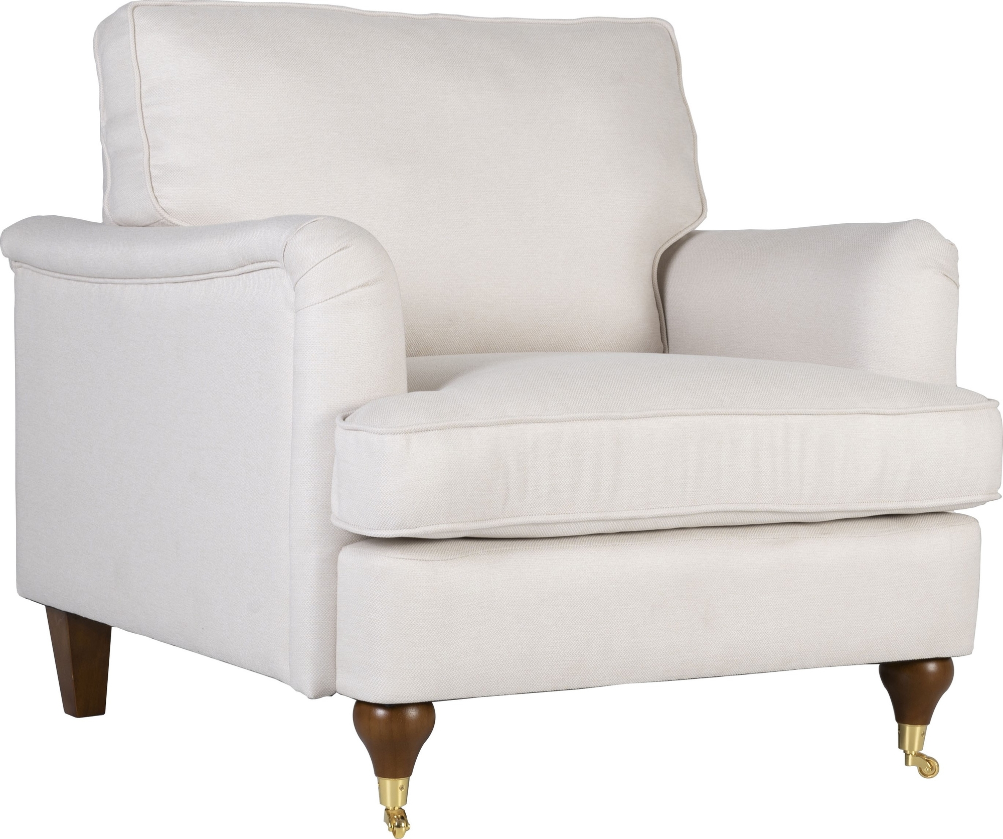 F�t�lj beige tyg - Howard Watford Deluxe + M�beltassar