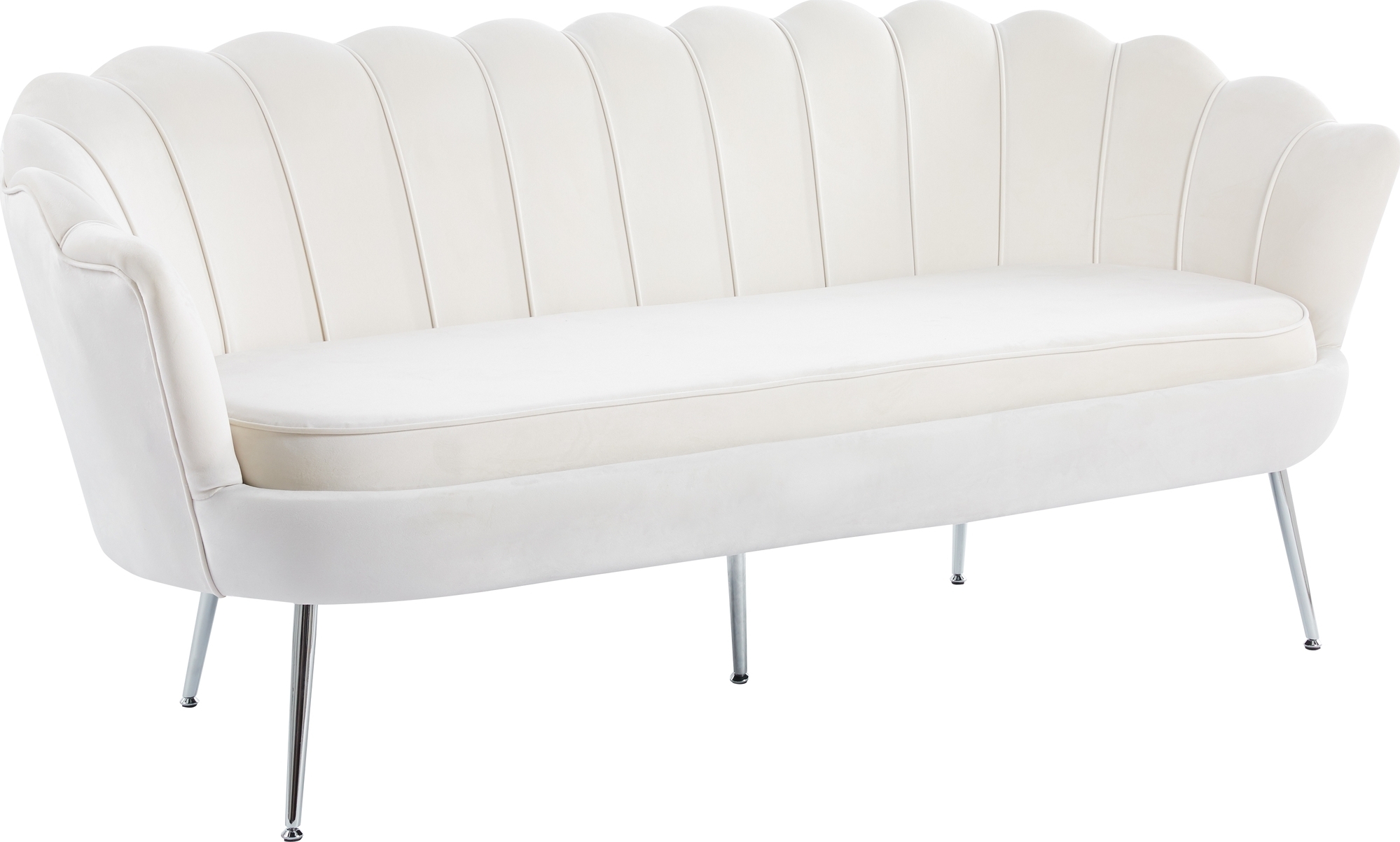 Soffa offwhite 3-sits - 180 cm - Kingsley