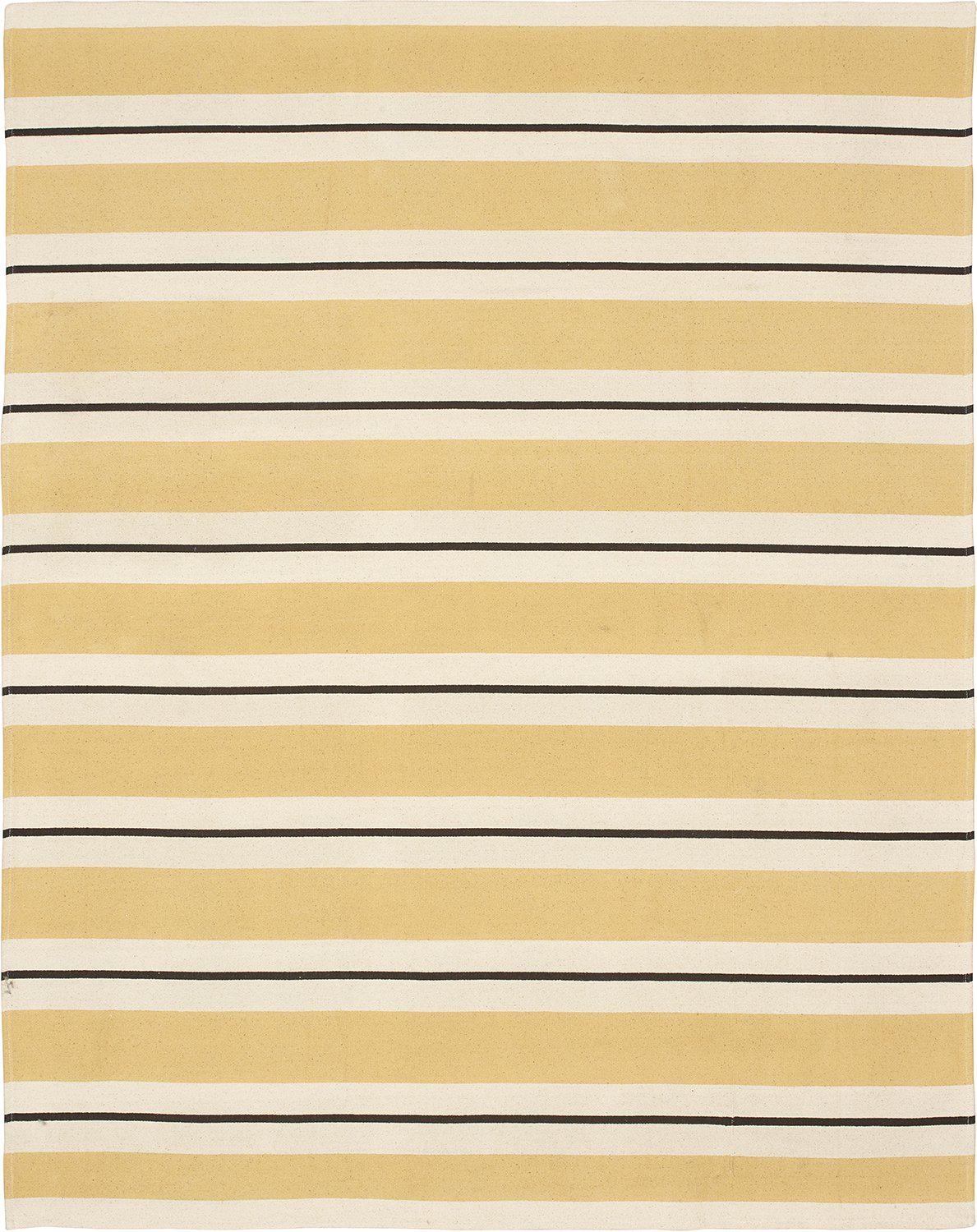 Selma strandmat 120 x 150 cm - Beige geel