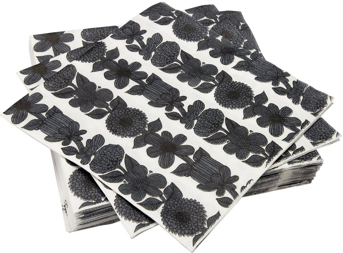 Aster papieren servetten 25-pack - Blauw