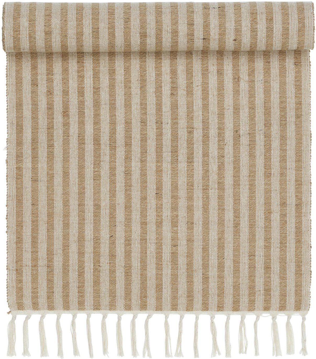 Adam loper 33 x 120 cm - Gebroken wit