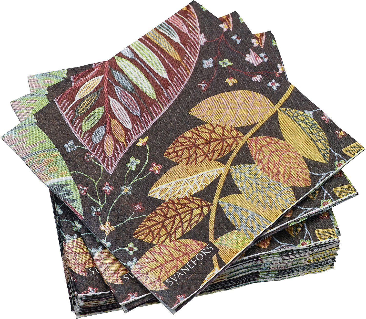 A&E papieren servetten 25-pack - Blauw