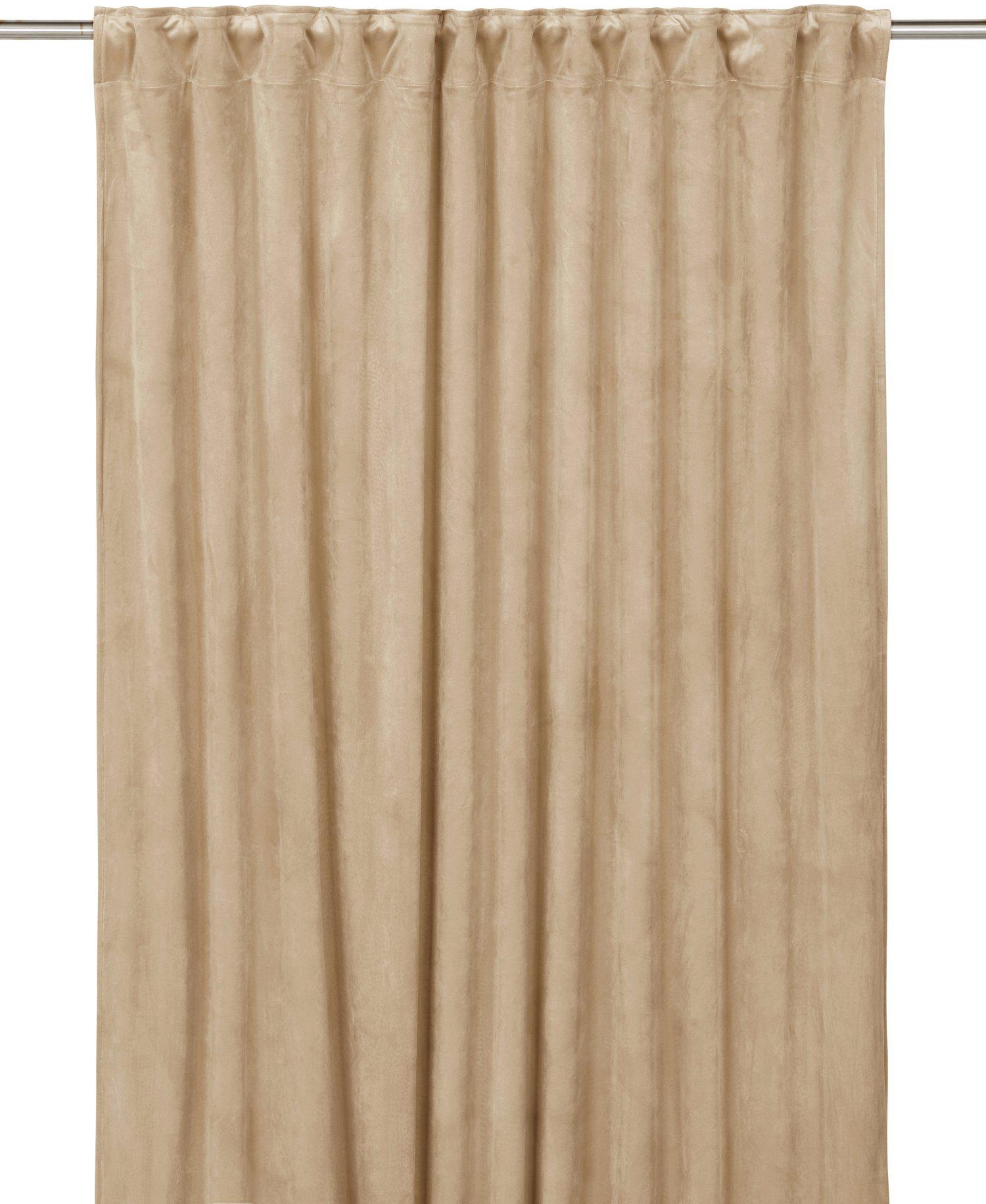 Elise gardin 2-pack 2 x 135 x 280 cm - Beige gul