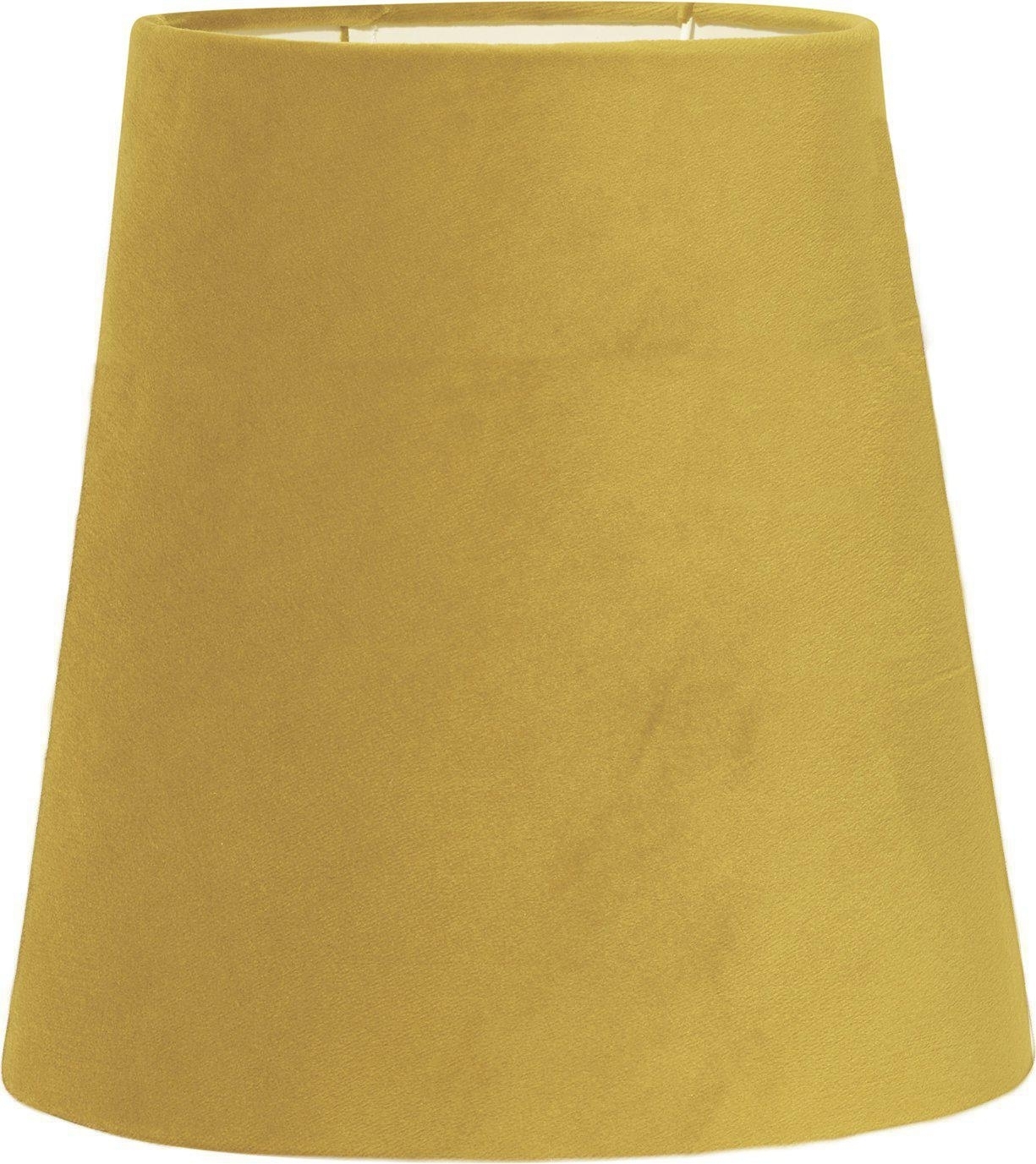 Queen Fluwelen lampenkap - Geel