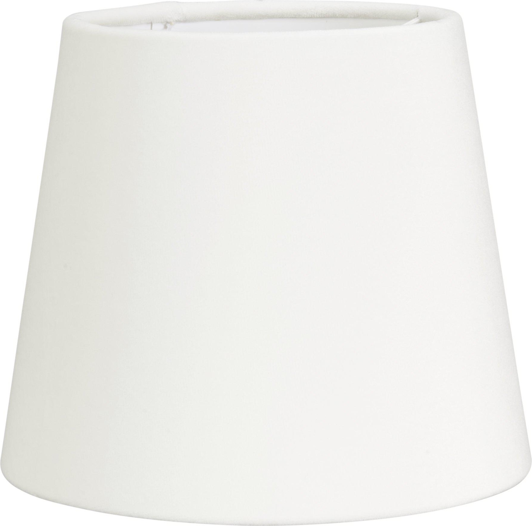 Cia Fluwelen ringkap bovenaan - Wit - 20 cm Cia Fluwelen ringkap bovenaan - Wit - 20 cm