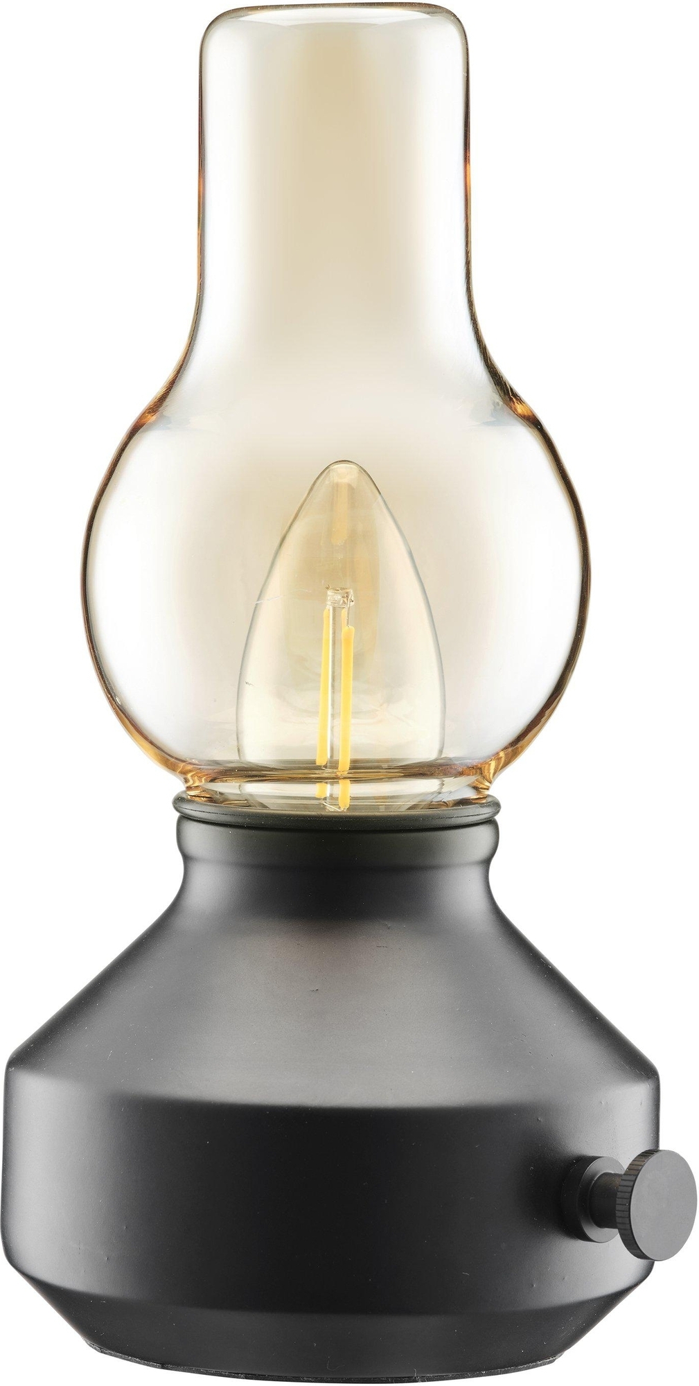 Glimt uppladdningsbar bordslampa - Svart