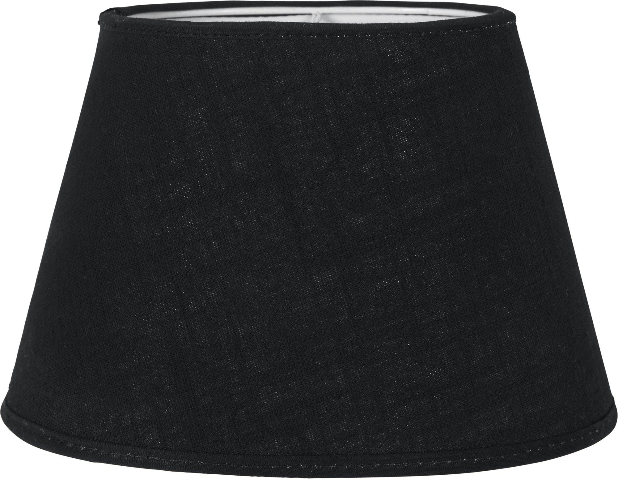 Oval Classico lampsk�rm - Svart