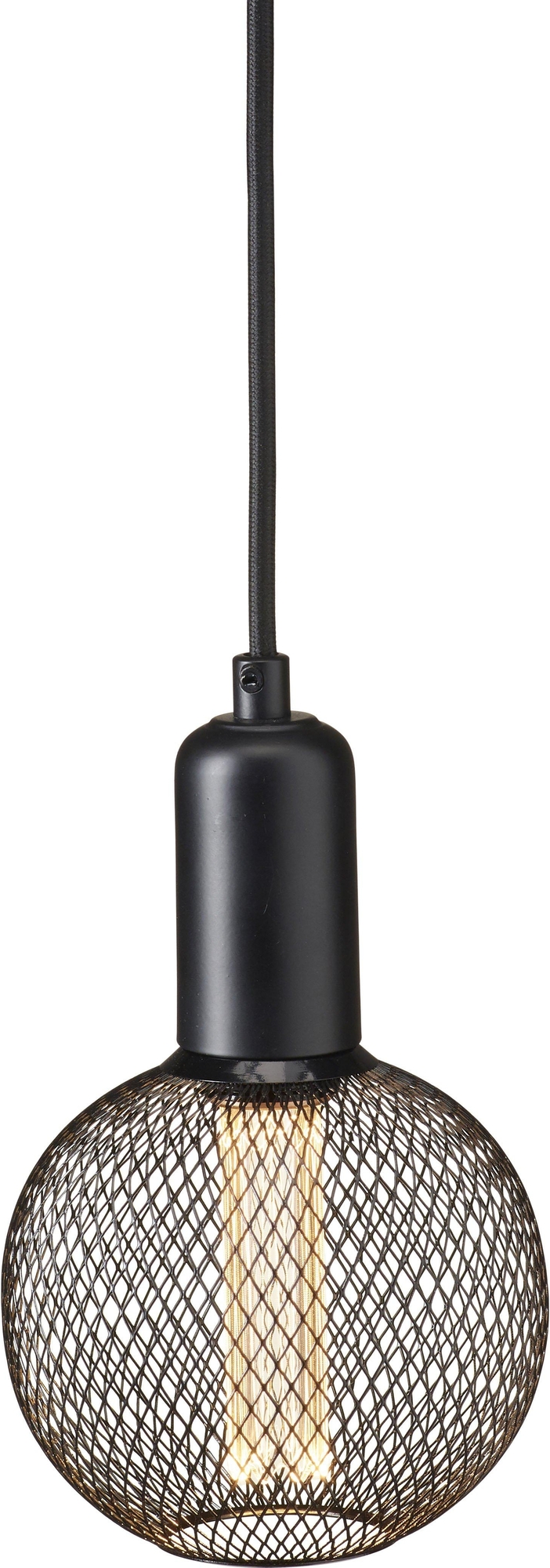Grid f�nsterlampa - Svart - 12,5 cm