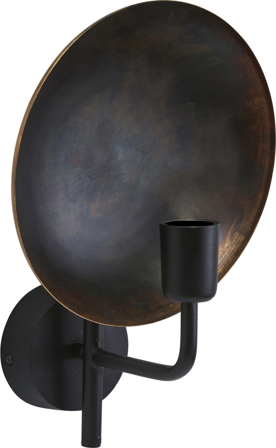 Upptown wandlamp - Zwart - 36 cm