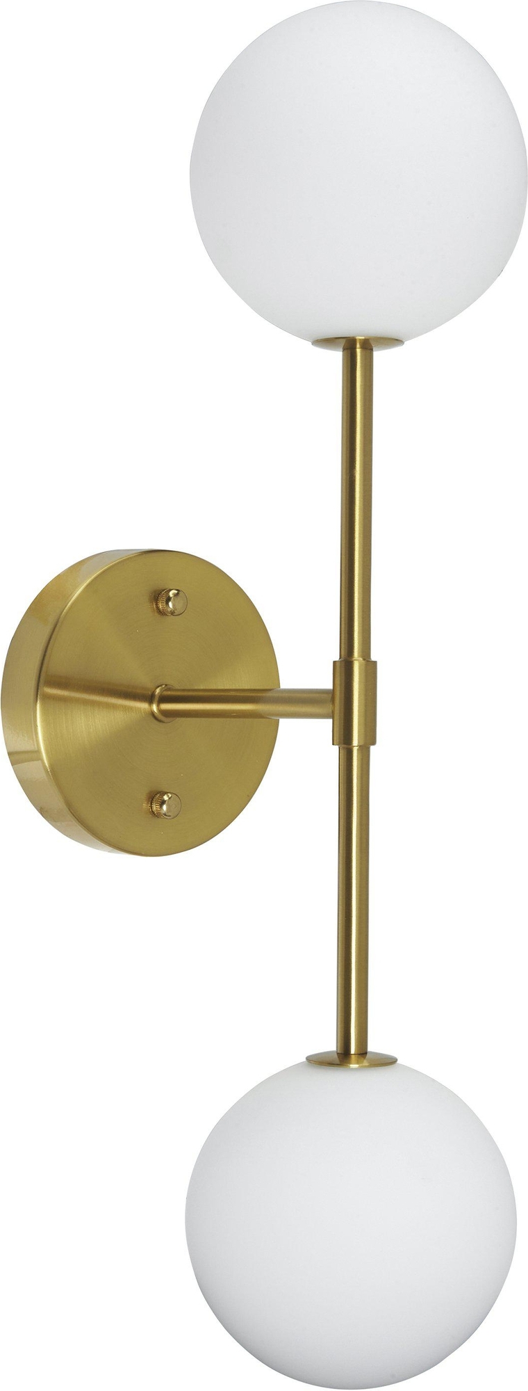 Sigma dubbele wandlamp - Goud