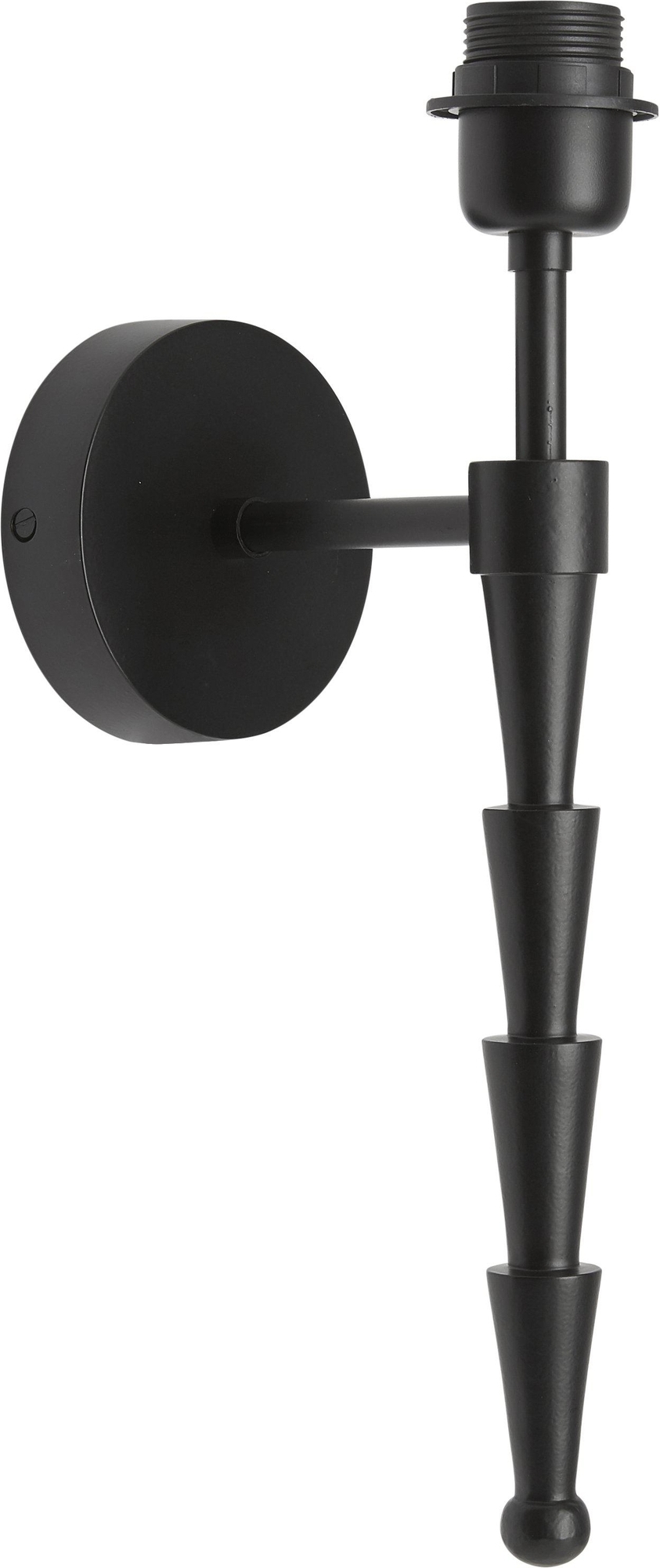 Chloe wandlamp - Zwart - 38 cm Chloe wandlamp - Zwart - 38 cm