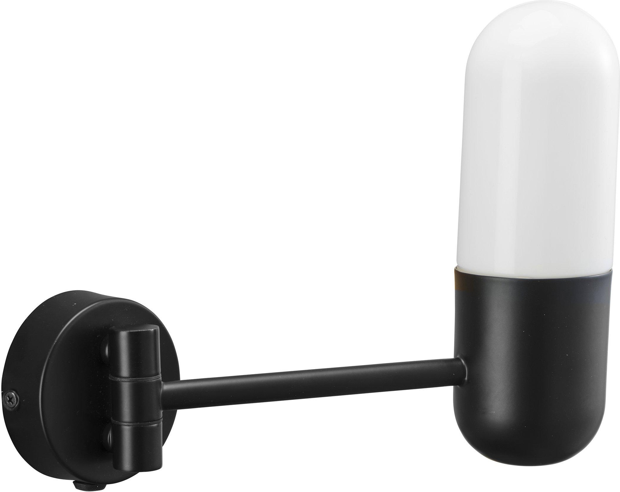 Zeta wandlamp 23 cm - Mat zwart Zeta wandlamp 23 cm - Mat zwart