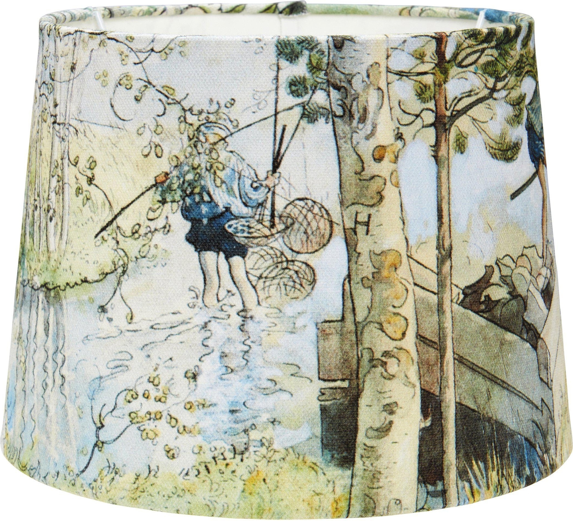 Sofia Crab Catching lampenkap - Beige