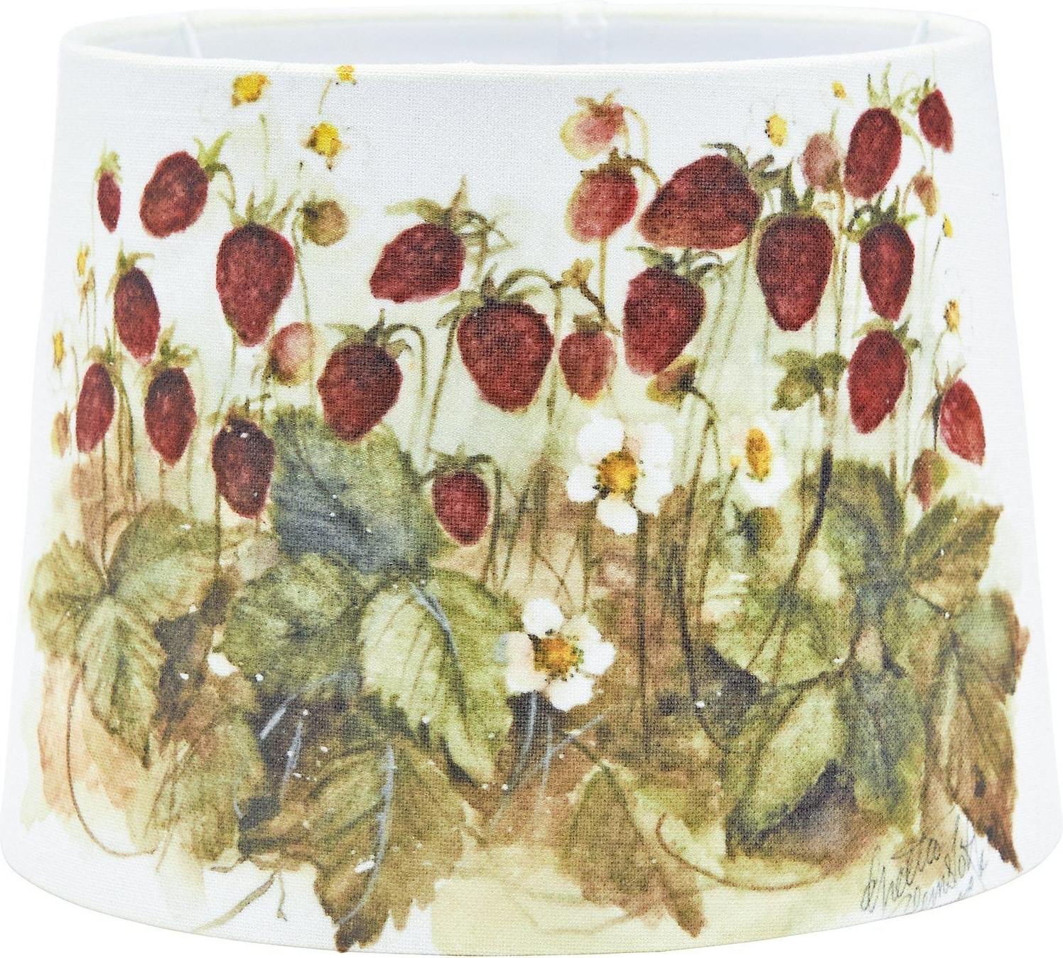 Sofia Smultron lampenkap - Wit - 20 cm