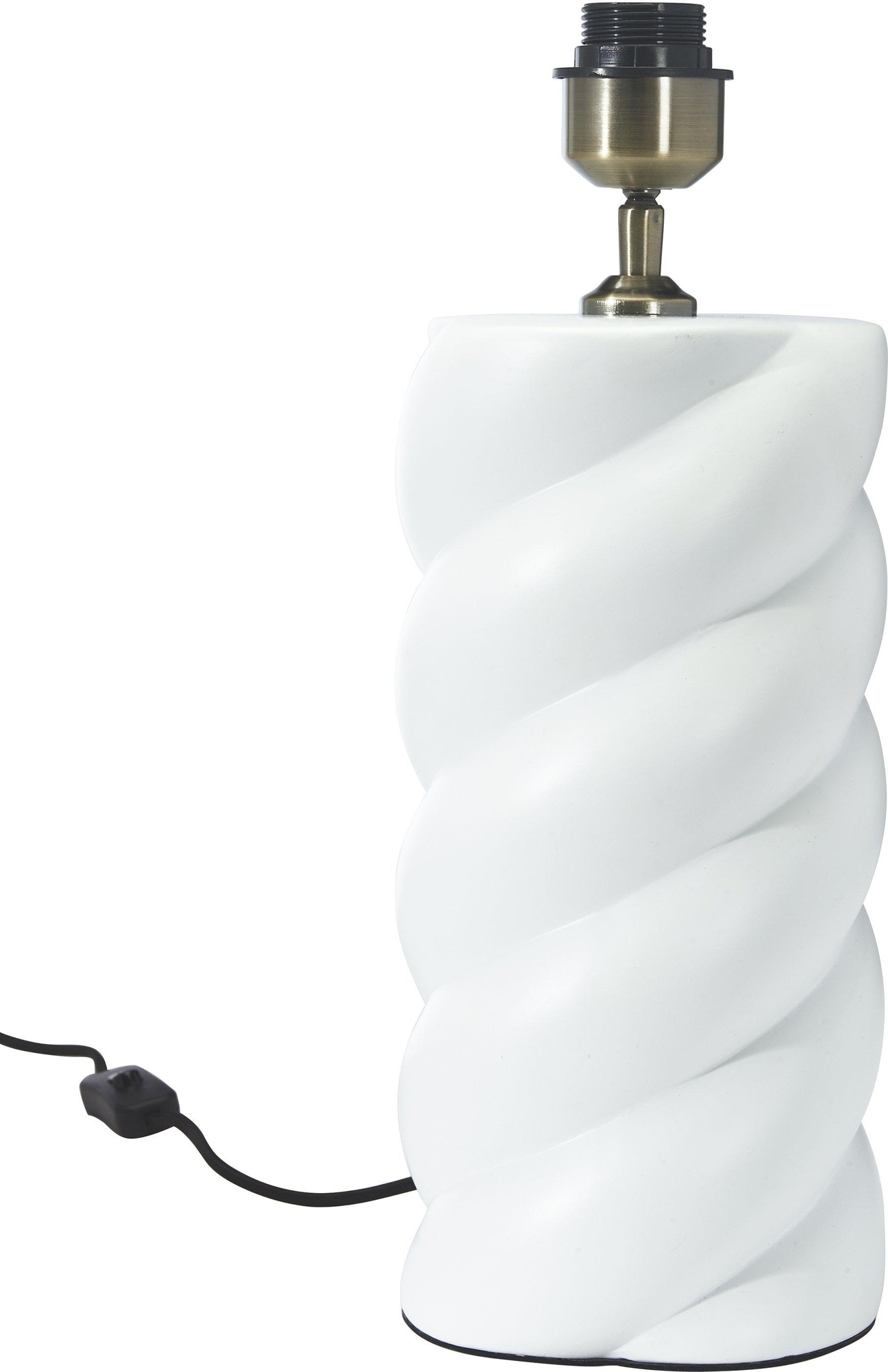 Spin lampenvoet - Wit - 41 cm