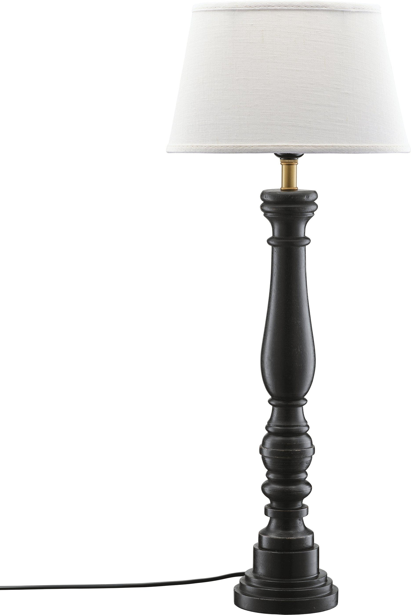 Doris tafellamp - Zwart - 64 cm