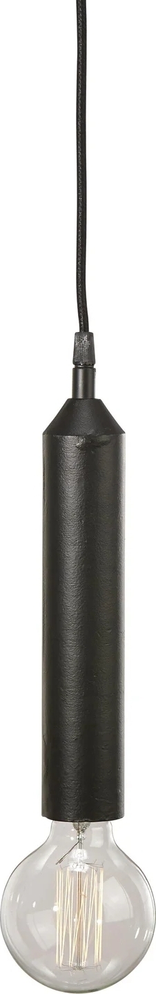 Let op raamlamp - Rustiek zwart - 27 cm