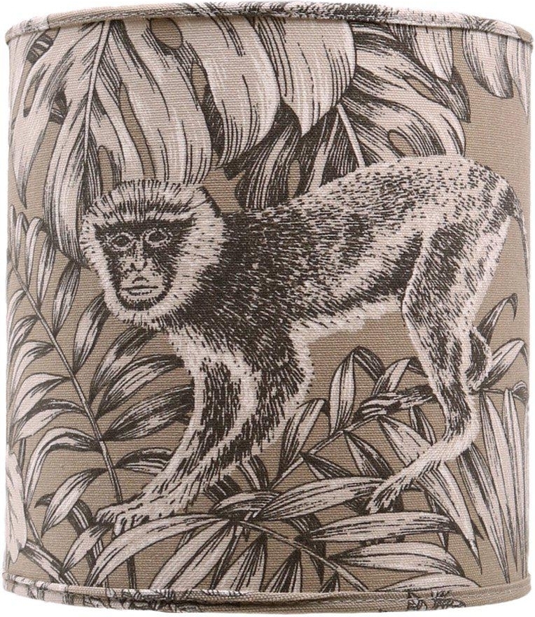 Celyn Monkey lampenkap - Beige - 20 cm