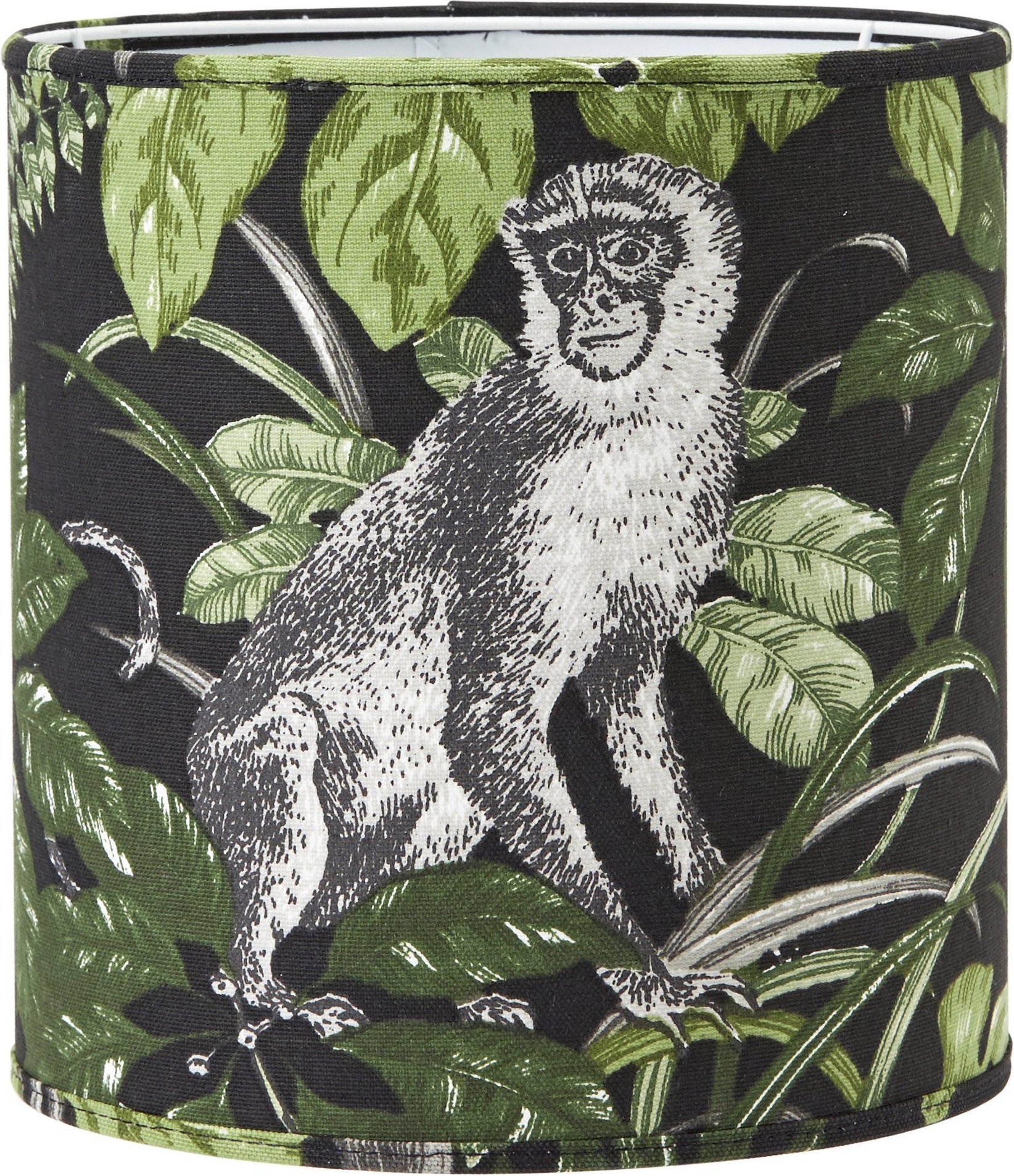 Celyn Monkey lampenkap - Groen - 20 cm