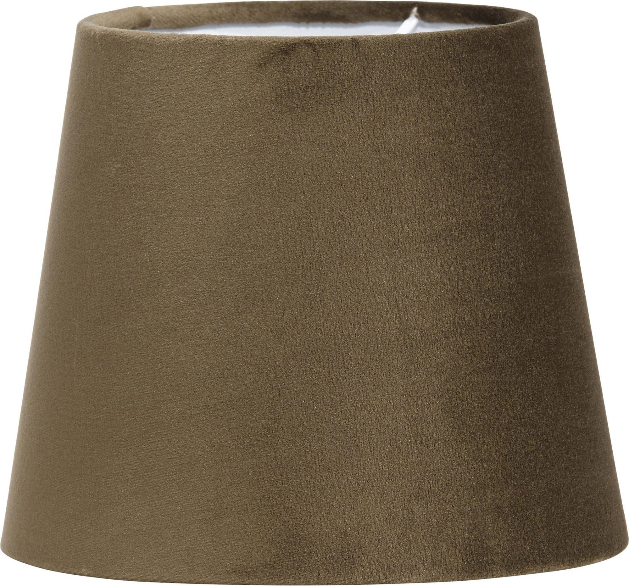 Mia Fluwelen lampenkap - Bruin