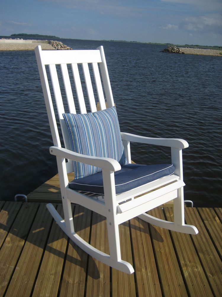 Savannah gungstol - Vit