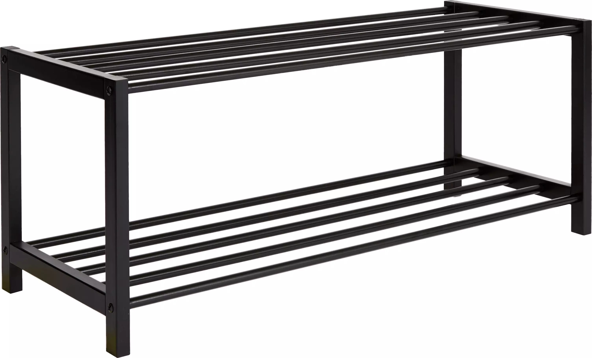 Atna zwarte schoenenplank 80 cm + Meubelpoten