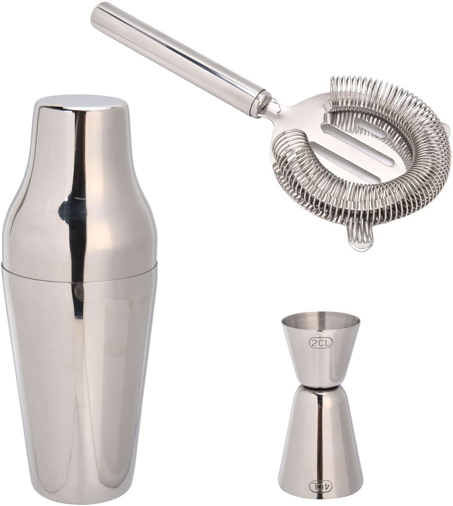 Sontell drinkset - Blankt st�l