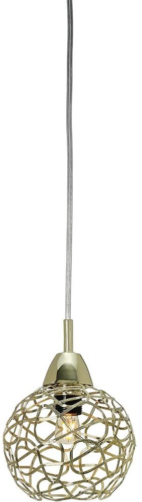 Excel raamlamp - Messing