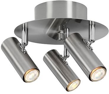 Alpha Slim spotlight - Borstad krom