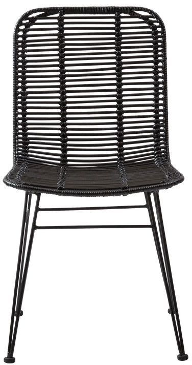 Valencia stol - Svart rotting