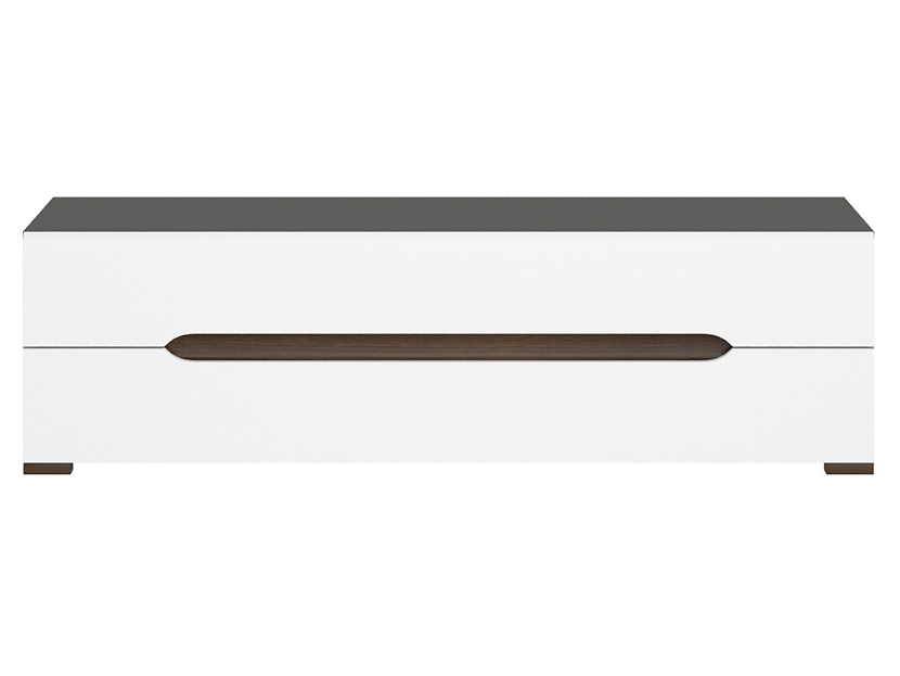 Brynolf TV-b�nk - Gr�/vit