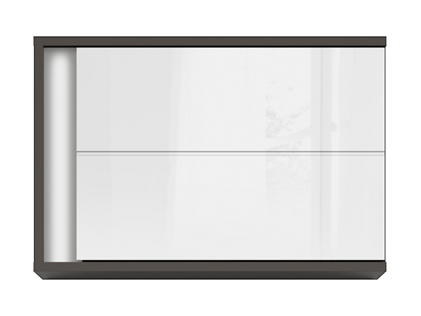 Link väggskåp - Grafitgrå/vit Link väggskåp - Grafitgrå/vit