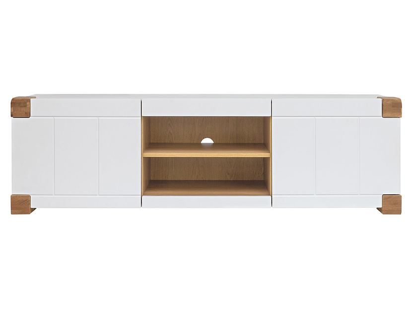 Raisa TV-b�nk - Vit/ek