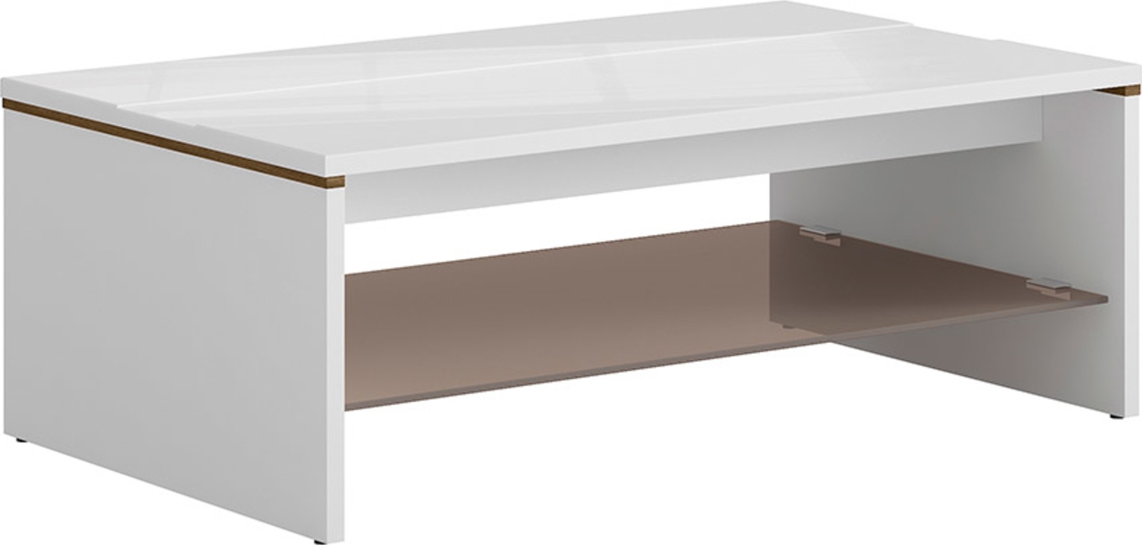 Azteca Trio salontafel 110 x 65 cm - Wit